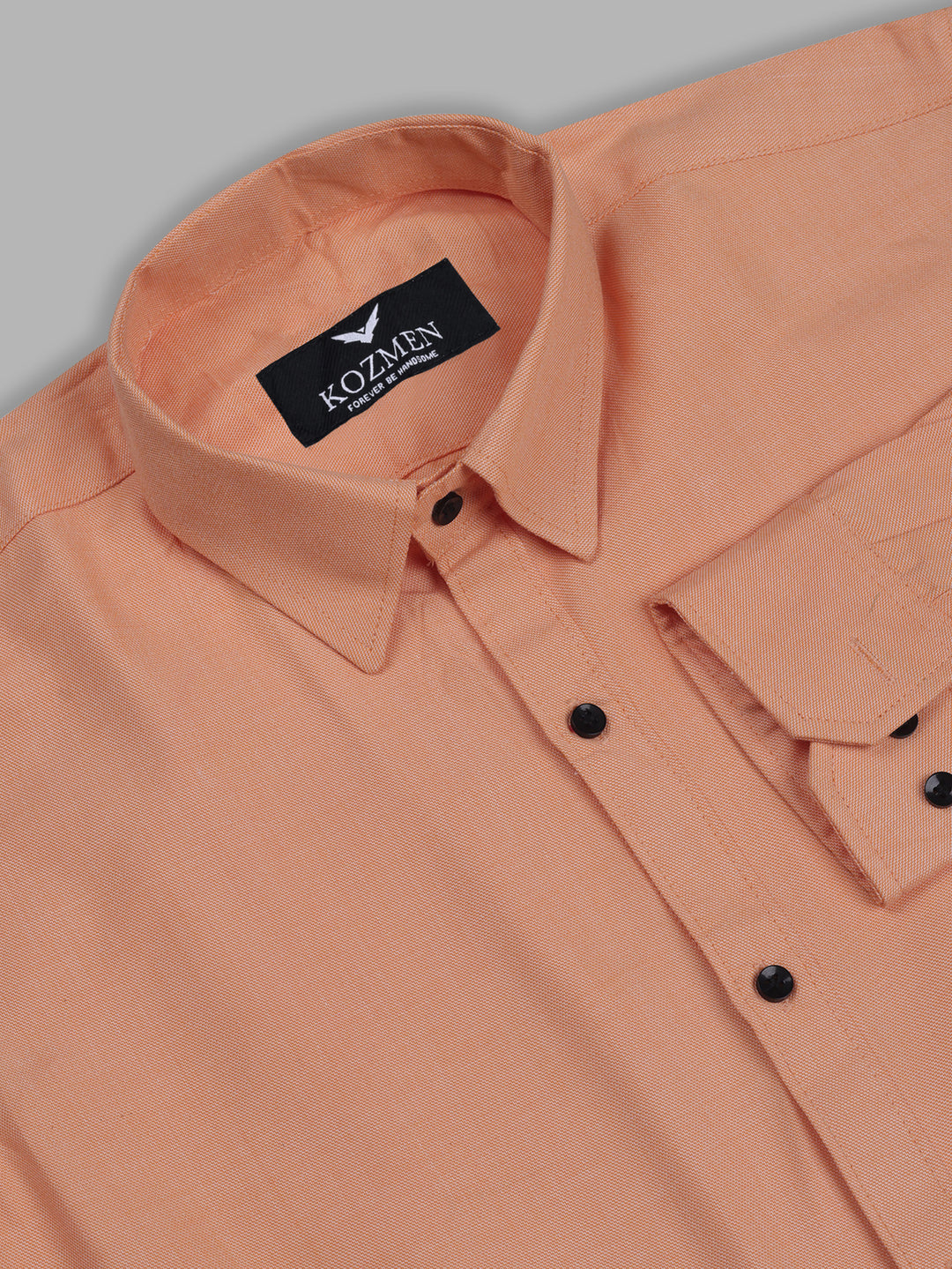 Orange Super Soft Premium Giza Cotton Shirt