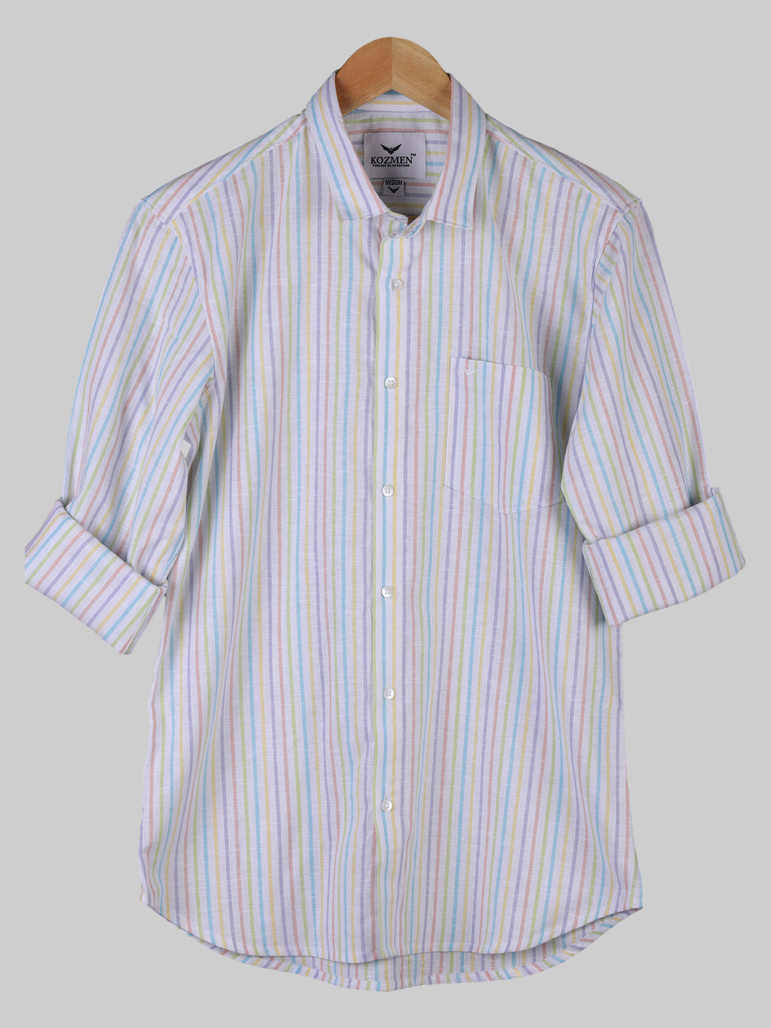 Premium Quality Candy Striped Cotton Shirt