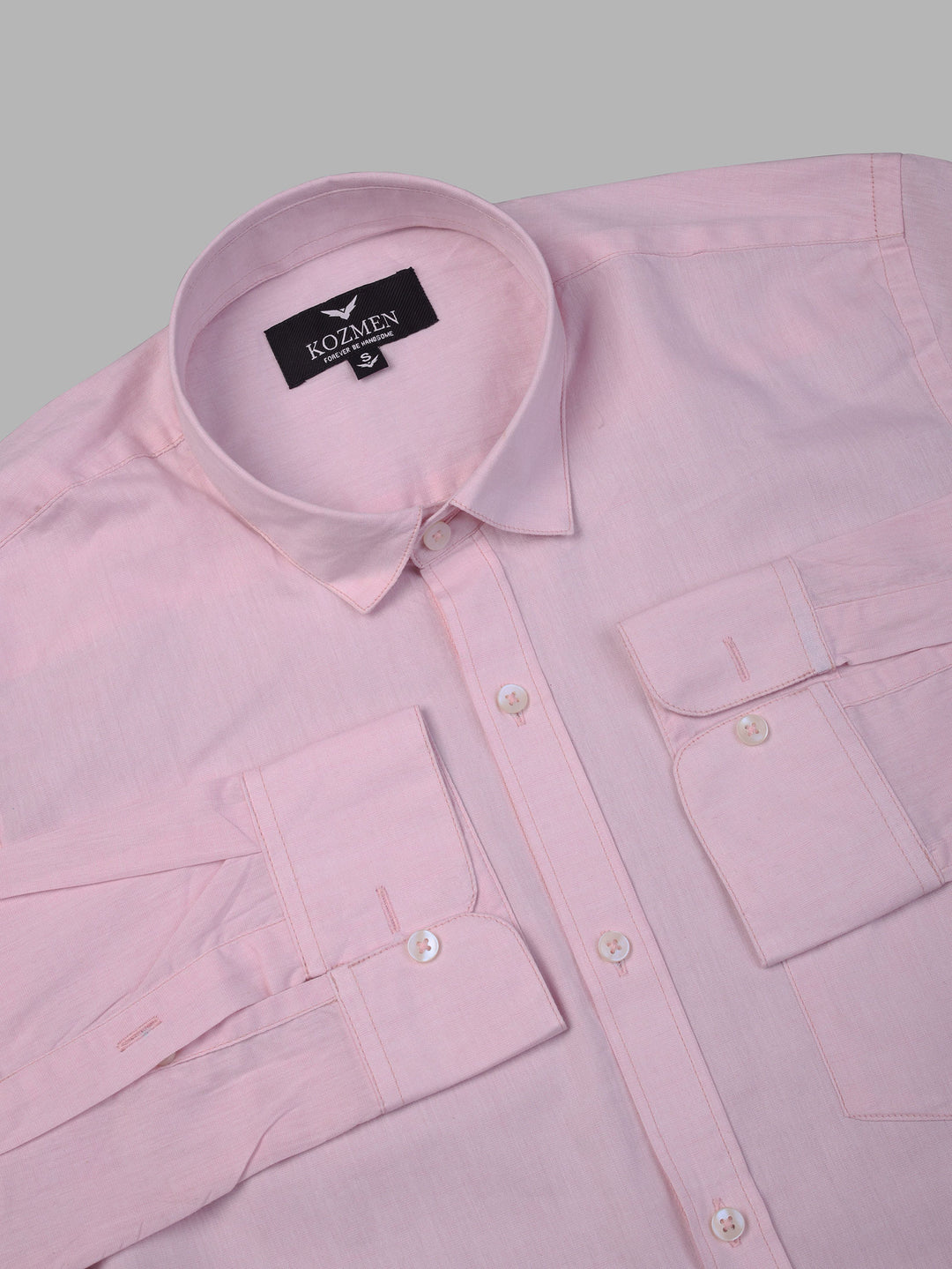 Eton Pink Cotton Shirt