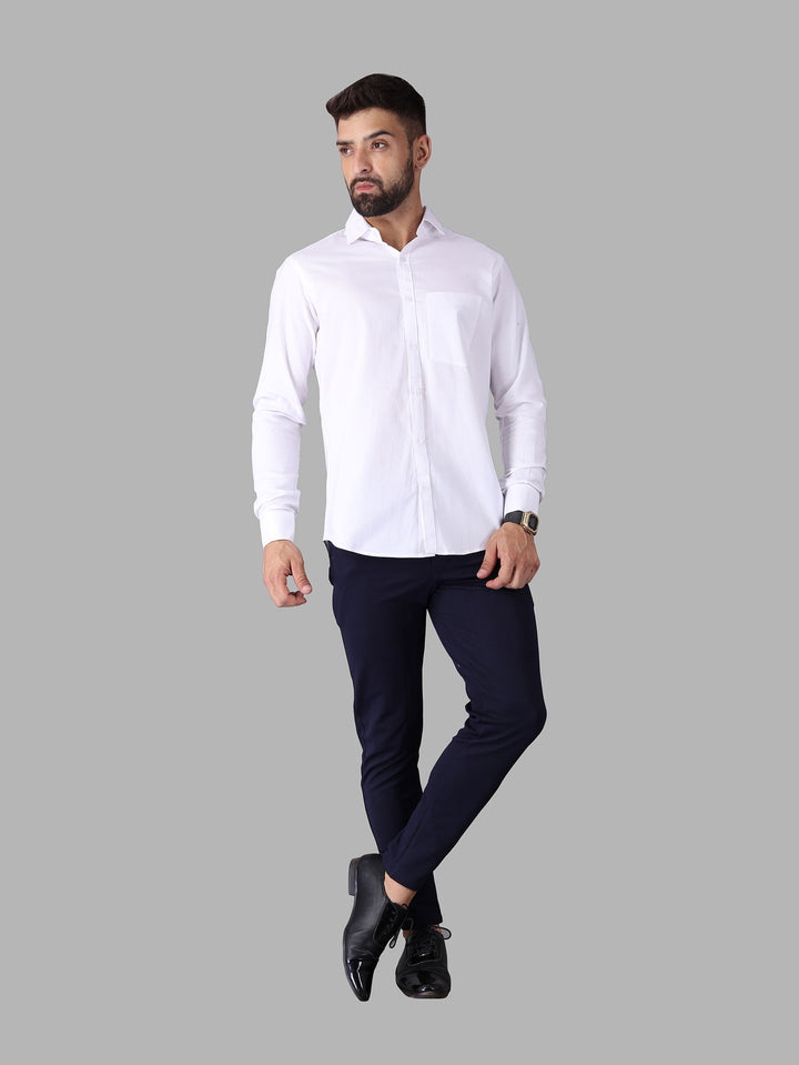 Super Soft Cotton White Shirt